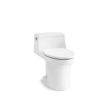 Kohler 5172-0 - San Souci® One-piece compact elongated toilet with concealed trapway, 1.28 gpf