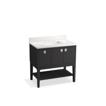 Kohler 35026-DWG - Seagrove® by Studio McGee 36'' bathroom vanity cabinet with sink and quartz top