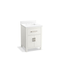 Kohler 40637-BD1-0 - Kresla® 24'' bathroom vanity cabinet with sink and quartz top