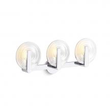 Kohler 38398-SC03S-CPL - Hint® Three-light sconce