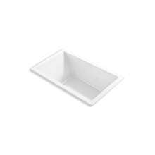 Kohler 1849-JH-0 - Underscore® 60'' x 36'' drop-in heated whirlpool bath