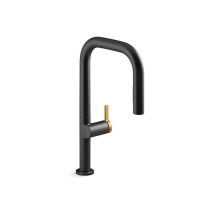 Kohler 28271-RT2-BMB - Components® Touchless pull-down kitchen sink faucet with two-function sprayhead