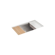 Kohler 33662-PC-NA - Strive® 32'' undermount single-bowl workstation kitchen sink