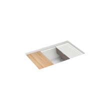 Kohler 33712-PC-CM6 - Billings™ 29'' undermount single-bowl workstation kitchen sink