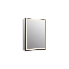 Kohler 33690-L-NA - Collage™ 24'' x 32'' lighted framed medicine cabinet, left-hinged
