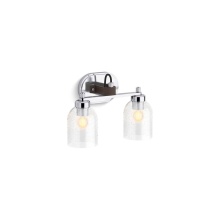 Kohler 38417-SC02-CPL - Tannage® Two-light sconce