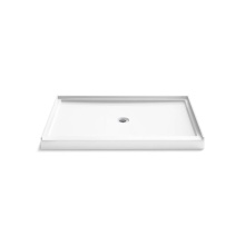 Kohler 44157-HW1 - 60'' x 42'' alcove shower base, center drain