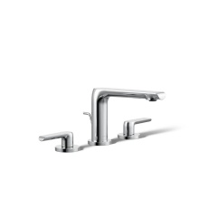 Kohler 97352-4N-CP - Avid® Widespread bathroom sink faucet, 0.5 gpm