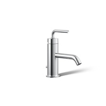 Kohler 14402-4A-CP - Purist® Single-handle bathroom sink faucet with Straight Lever handle, 1.2 gpm