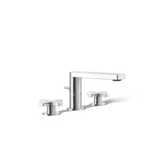 Kohler 73060-3-CP - Composed® Widespread bathroom sink faucet with Cross handles, 1.2 gpm