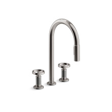 Kohler 28671-9-TT - Billet™ Pull-down kitchen sink faucet with two-function sprayhead