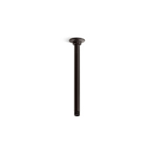 Kohler 7392-BGP - 12'' ceiling-mount single-function rainhead arm and flange