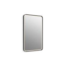 Kohler 38023-DLM-BLL - Essential Ultrabright 22 in. X 34 in. Rectangular Lighted Framed Mirror