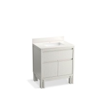 Kohler 32836-GW0 - 30'' bathroom vanity cabinet with sink and quartz top