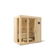 Kohler 38441-1FNC-SPS - Three-person Indoor Sauna With Floor