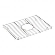 Kohler 5198-ST - Cairn® Stainless steel sink rack, 10-3/8'' x 14-1/4'', for small bowl