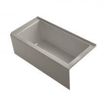 Kohler 1956-RA-K4 - Underscore 60 In. x 30 In. Alcove Bath with Integral Apron, Integral Flange and Right-hand Drain