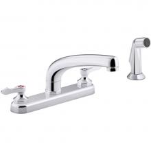 Kohler 810T21-4AHA-CP - Triton® Bowe® 1.5 gpm kitchen sink faucet with 8-3/16'' swing spout, matching