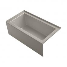 Kohler 1957-RA-K4 - Underscore 60 In. x 32 In. Alcove Bath with Integral Apron, Integral Flange and Right-hand Drain