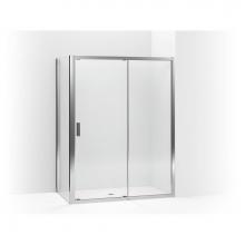 Kohler 706134-L-SHP - Aerie® Sliding shower door with return panel, 75'' H x 57-1/16 - 59-7/16'&apos