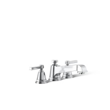 Kohler T13140-4A-CP - Pinstripe® Pure Deck-mount bath faucet trim