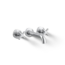 Kohler T35910-3-CP - Castia™ by Studio McGee Wall-mount bath faucet trim
