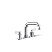 Kohler T35911-4-CP - Castia™ by Studio McGee Deck-mount bath faucet trim