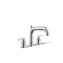 Kohler T35912-4-CP - Castia™ by Studio McGee Deck-mount bath faucet trim with diverter