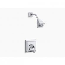 Kohler TS462-4S-CP - Memoirs® Stately Rite-Temp® shower valve trim with lever handle and 2.5 gpm showerhead