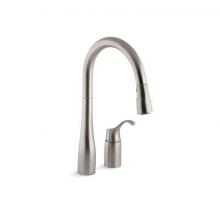 Kohler 647-VS - Simplice® Pull-down kitchen sink faucet with three-function sprayhead