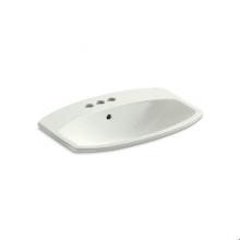 Kohler 2351-4-NY - Cimarron® Drop-in bathroom sink with 4'' centerset faucet holes