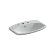 Kohler 2351-8-95 - Cimarron® Drop-in bathroom sink with 8'' widespread faucet holes