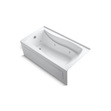 Kohler 1224-LAW-0 - Mariposa® 66'' x 36'' alcove whirlpool bath with Bask® heated surfac