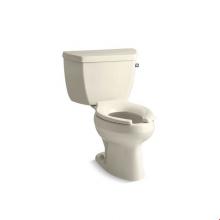 Kohler 3575-TR-47 - Wellworth® Classic Two-piece elongated 1.28 gpf toilet with right-hand trip lever and tank co
