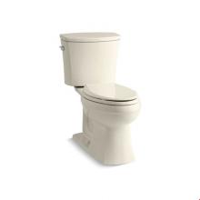 Kohler 3755-47 - Kelston® Comfort Height® Two piece elongated 1.28 gpf chair height toilet