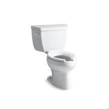 Kohler 3531-0 - Wellworth® Classic Two-piece elongated 1.0 gpf toilet