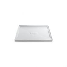 Kohler 9394-0 - Archer® 48'' x 48'' single threshold center drain shower base with remova