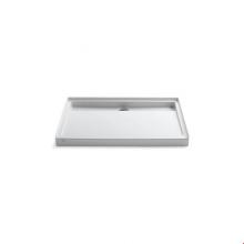 Kohler 9925-0 - Groove® 48'' x 36'' single threshold rear center drain shower base