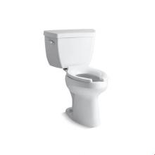 Kohler 3519-0 - Highline® Classic Two-piece elongated chair height 1.0 gpf toilet bowl