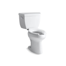 Kohler 3493-SS-0 - Highline® Classic Two-piece elongated toilet with concealed trapway, 1.6 gpf