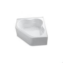 Kohler 1160-GLA-0 - Tercet™ Bubblemassage™ Corner Bath, Ia