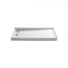 Kohler 9949-0 - Groove® 60'' x 32'' single threshold left-hand drain shower base