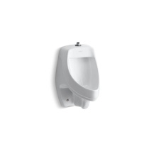 Kohler 5016-ETSS-0 - Dexter™ Siphon-jet wall-mount 0.5 or 1.0 gpf urinal with top spud, antimicrobial