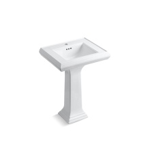 Kohler 2238-1-0 - Memoirs® Classic 24-1/4'' rectangular pedestal bathroom sink