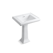 Kohler 2258-1-0 - Memoirs® Classic 27-1/4'' rectangular pedestal bathroom sink