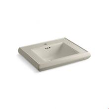Kohler 2259-1-G9 - Memoirs® pedestal/console table bathroom sink basin with single faucet-hole drilling