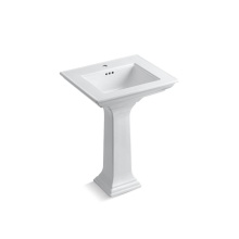 Kohler 2344-1-0 - Memoirs® Stately 25'' rectangular pedestal bathroom sink