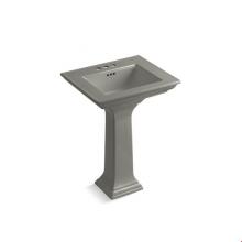 Kohler 2344-4-K4 - Memoirs® Stately 24'' Pedestal bathroom sink with 4'' centerset faucet ho