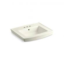 Kohler 2358-4-96 - Archer® 24'' rectangular pedestal bathroom sink