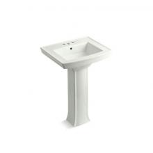 Kohler 2359-4-NY - 24'' rectangular pedestal bathroom sink